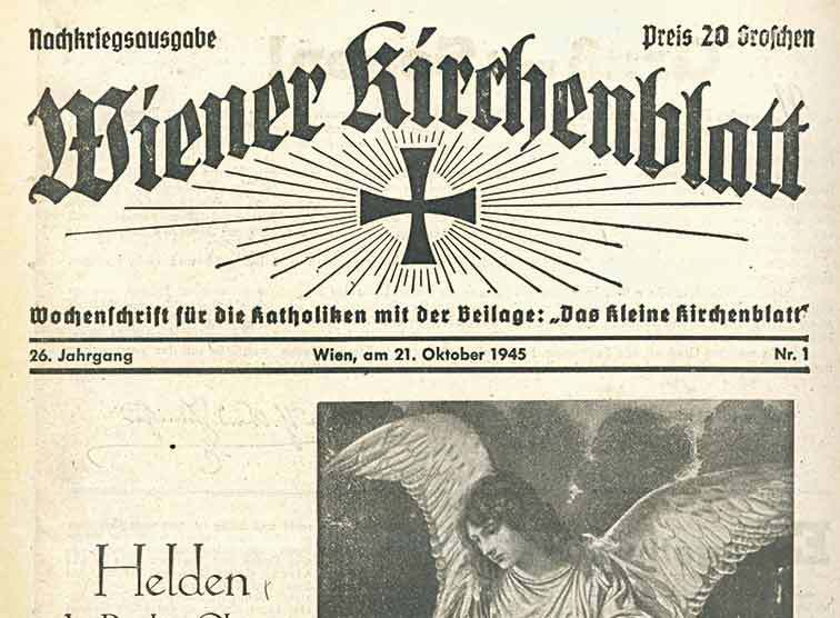 Titelbild der Nr. 1 1945