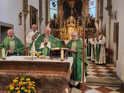 Goldenes Priesterjubiläum Pfarrer Weinbub / Edwin Bartl