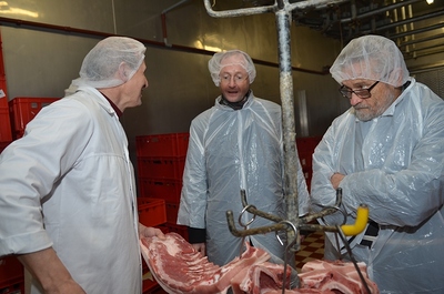 Besuch Wurstproduzent Hiess