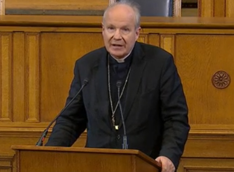 Geste der Verantwortung im Parlament