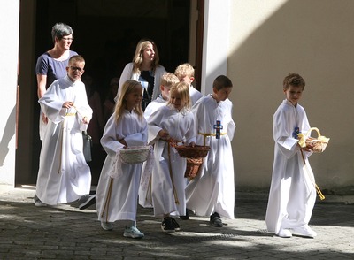 Fronleichnamsfest in Asparn/Zaya