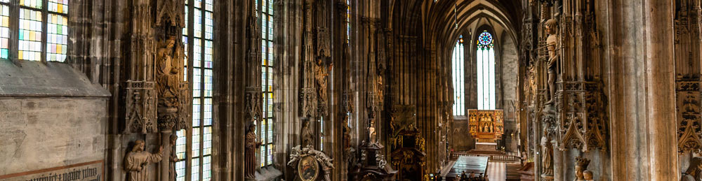 der offene Stephansdom