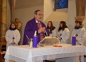 Empfang des Aschenkreuzes