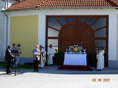 Fronleichnam in Asparn/Zaya