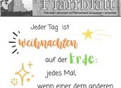 Jeder Tag ist Weihnacht....