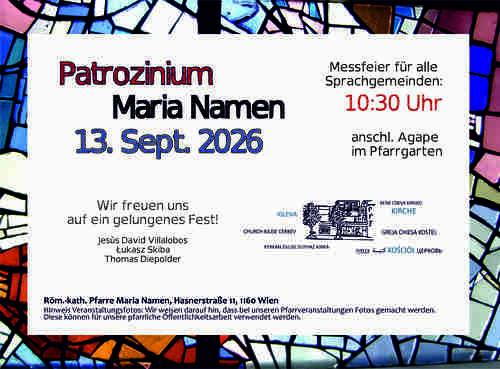 Einladung Patrozinium