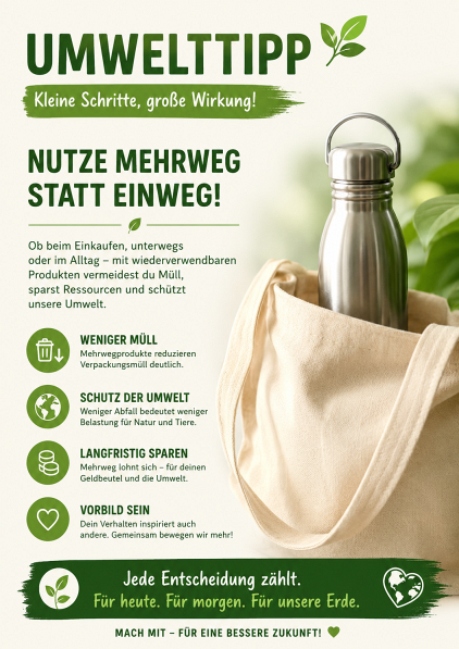 Umwelttips / Pfarre Am Lainzerbach gestaltet von chatGPT