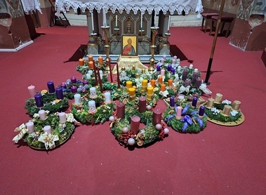 Patrozinium mit Adventkranzsegnung / K. Asperger