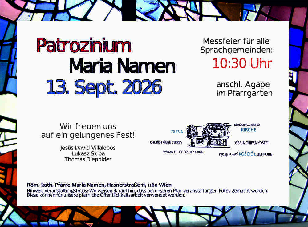 Einladung Patrozinium