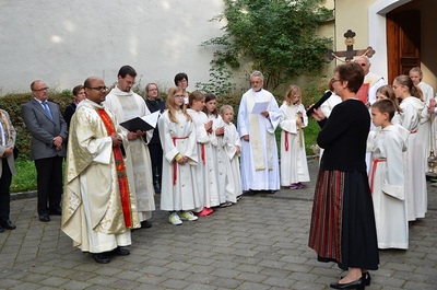 Amtseinführung Pater Nicholas Thenammakkal in der Pfarrkirche Asparn/Zaya