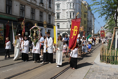 Fronleichnam Umgang
