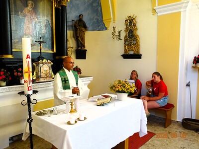Gottesdienst mit Pater Nicholas