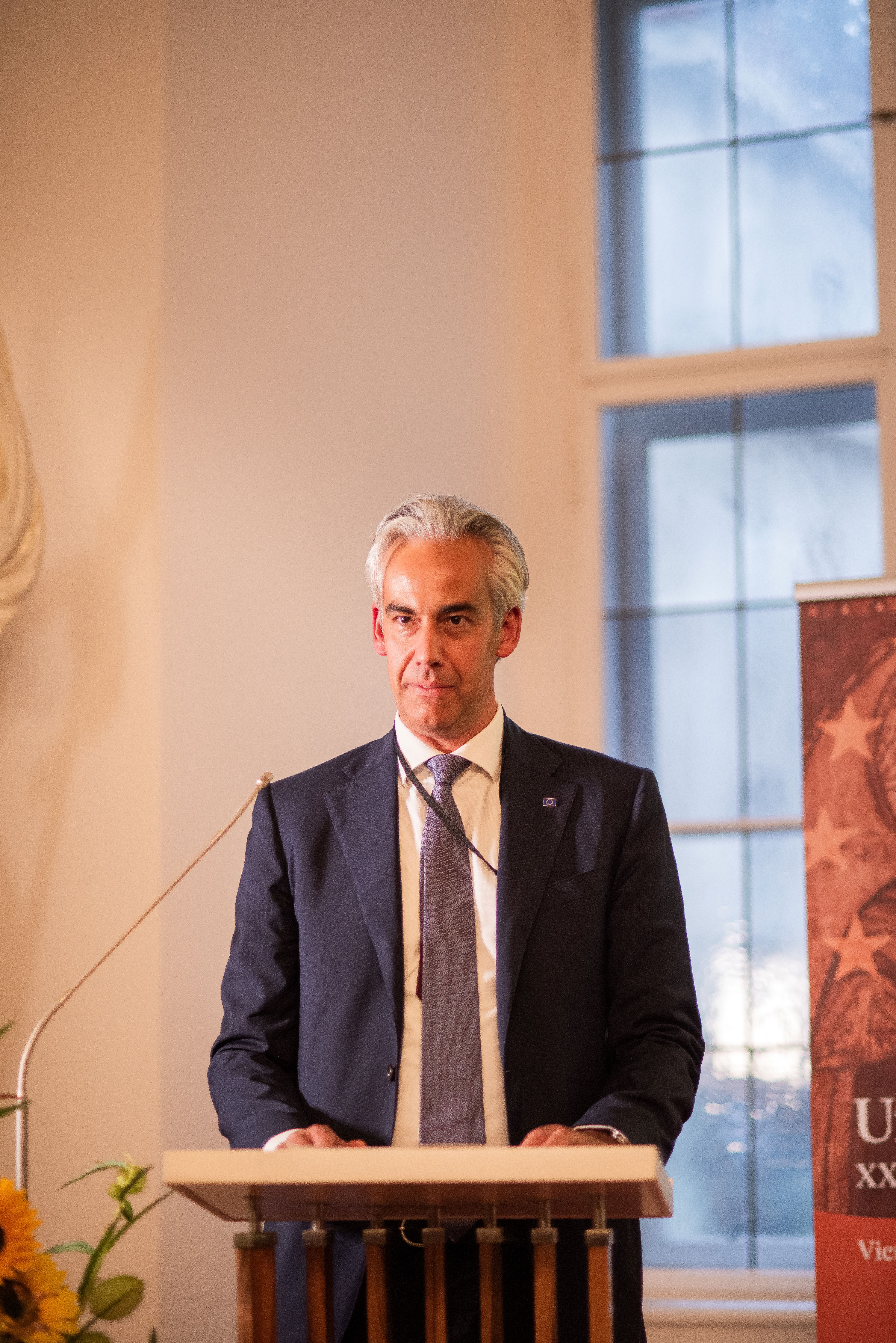 Patrick Lobis, Leiter der Vertretung der EU-Kommission in Österreich / Katerina Karadeniz Patrick Lobis, Leiter der Vertretung der EU-Kommission in Österreich