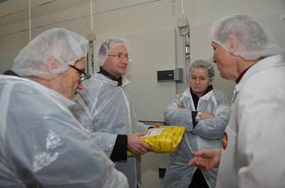 Besuch Wurstproduzent Hiess