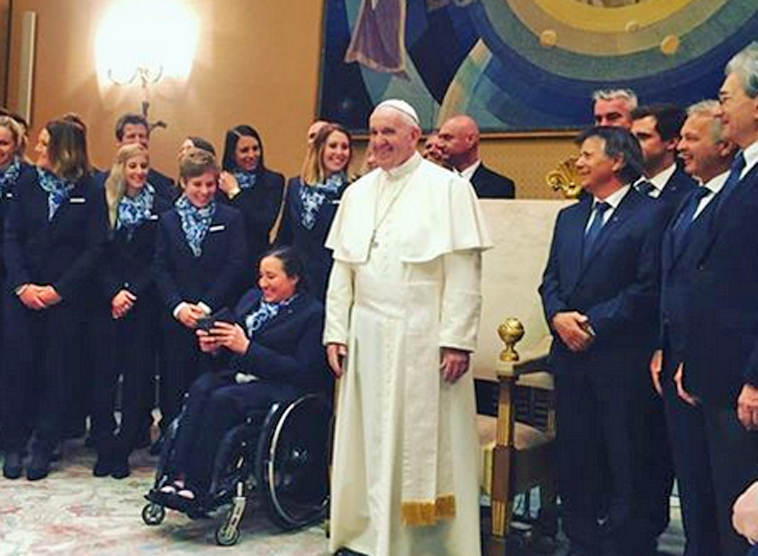 Papst an Österreichs Skistars: 'Seid Integrationsfiguren!'