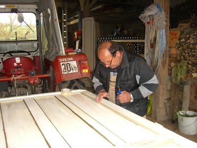 Renovierung Fronleichnamsaltar