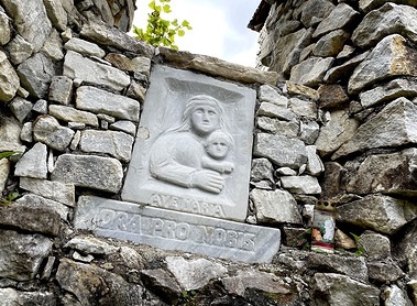 Madonna auf Burg Klingenstein