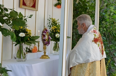 Hl. Messe und Fronleichnamsprozession