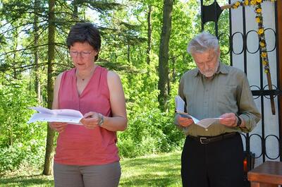 Pfarrverbandsmaiandacht bei der Gnadendorfer Bildeiche