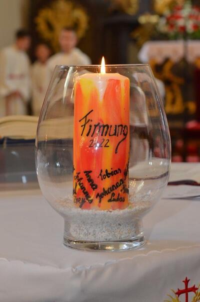 Firmgottesdienst in Asparn/Zaya