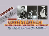 Plakat zur Edith Stein Ausstellung/www.edith-stein-gesellschaft.at