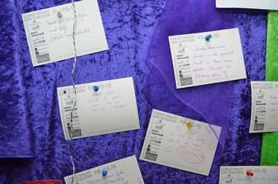 'Postamt zum Himmel' - Programmpunkt der Langen Nacht der Kirchen 2015