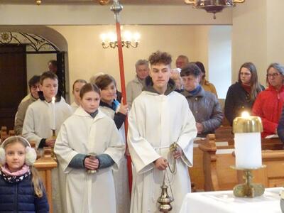 Gottesdienst in Ameis