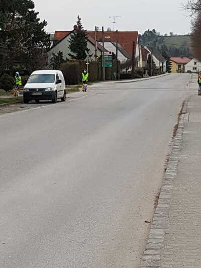 Ratschergruppe in Asparn/Zaya