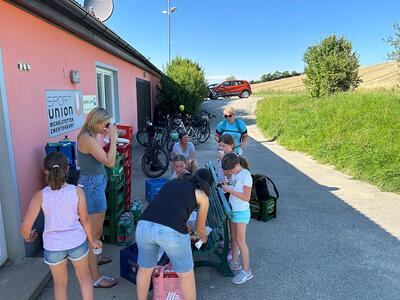 Spiel und Spaß am Sportplatz Michelstetten