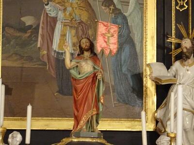 Feier der Osternacht in Ameis