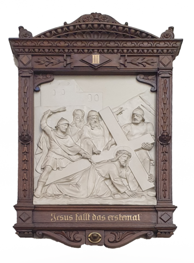 Jesus fällt das erstemal