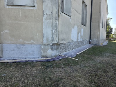 Sanierung an der Kirche Gnadendorf beendet