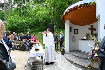 Maiandacht bei der Franz von Assisi Kapelle