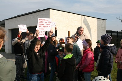 Kreuzweg speziell für Kinder in Zwentendorf