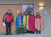 Sternsinger-Gruppe