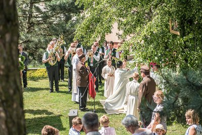Prozession zu den Altären