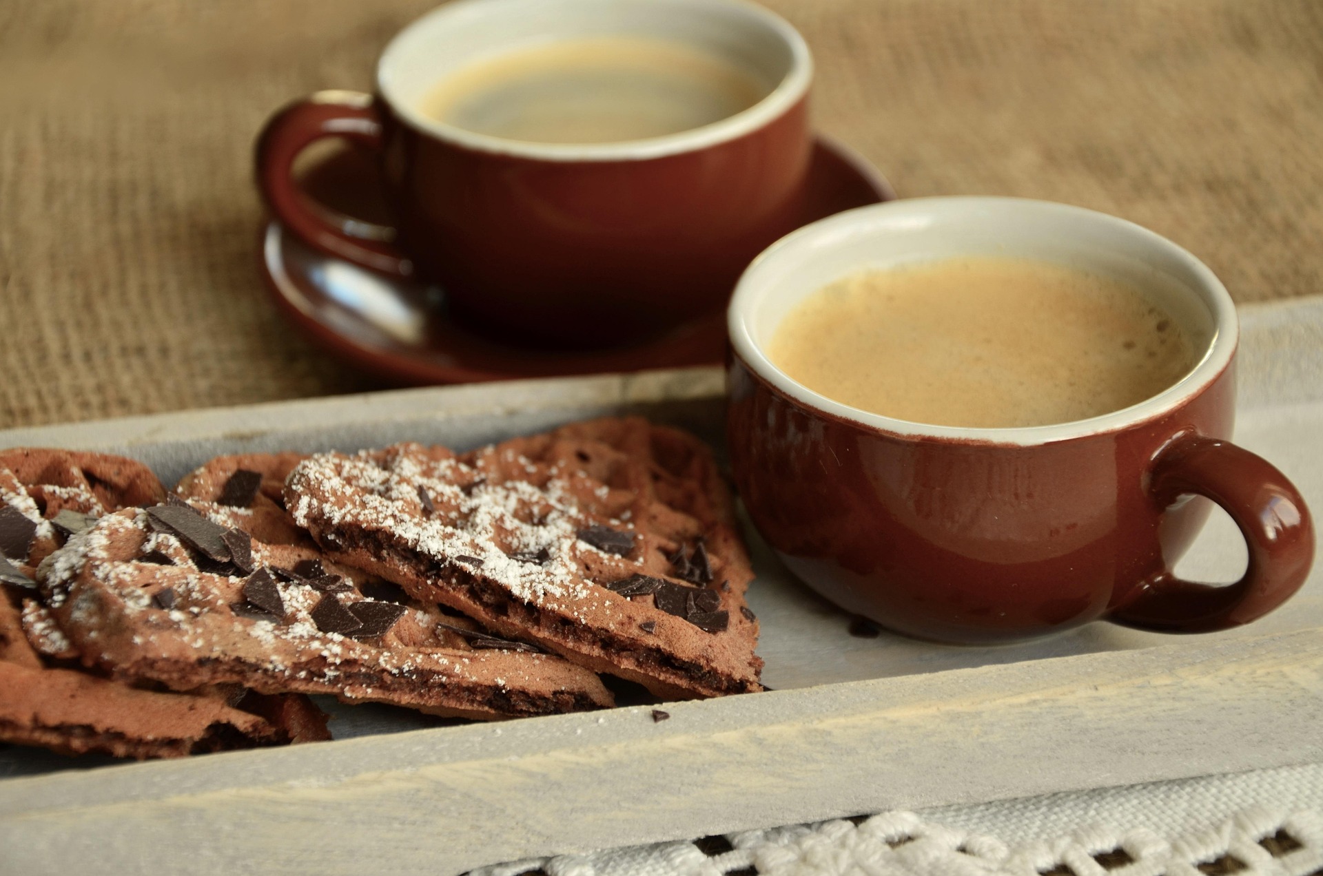 Kaffee und Kuchen / Pixabay (congerdesign) Kaffee und Kuchen