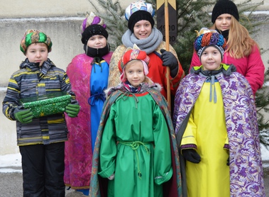 Im Bild die Eggendorfer Gruppe der heurigen Dreikönigsaktion