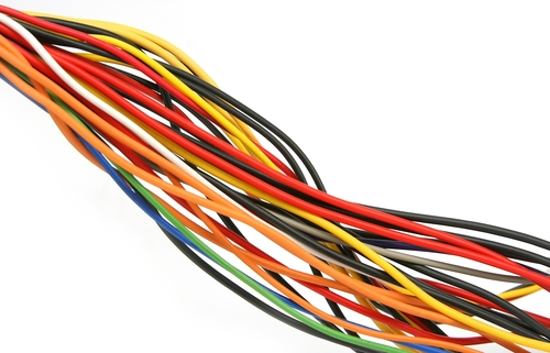 Processed by: Helicon Filter;  Colorful wires