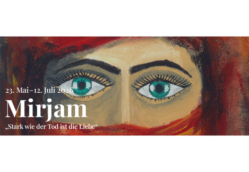 Augen einer verschleierten Frau