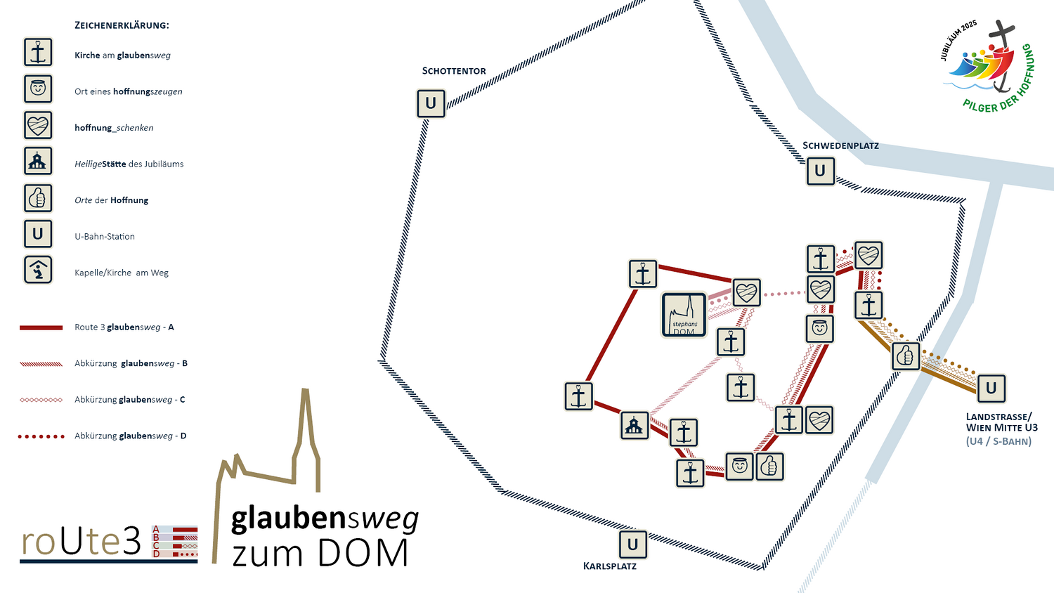 Route 3 von der Landstraße bis zum DOM