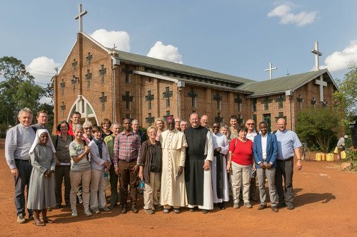 Gruppe der missio in Koshogo in Kamerun