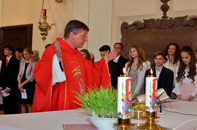 Firmgottesdienst in Asparn/Zaya