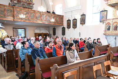 Gottesdienst in der Kirche Gnadendorf