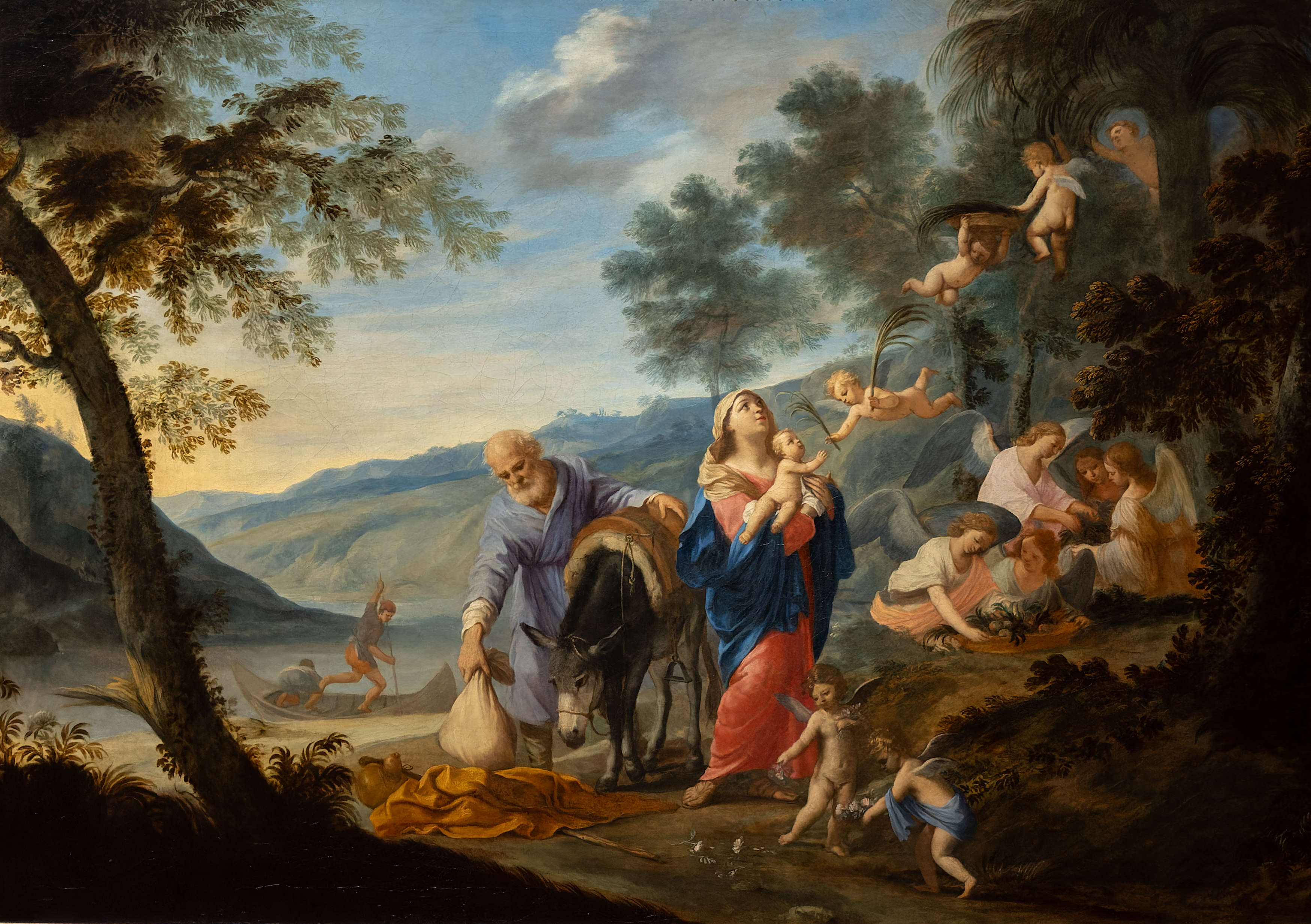 Gemälde von Filippo Lauri (1623 - 1694 Rom)Mit freundlicher Genehmigung des kunsthistorischen Museums Wien (KHM)