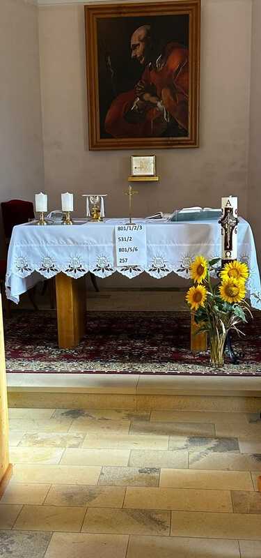 Vorabendmesse in der Kapell
