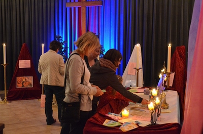 'Raum der Stille' - Programmpunkt bei der Langen Nacht der Kirchen 2015