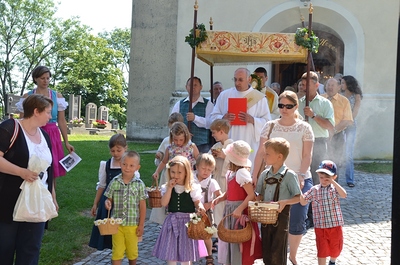 Fronleichnam 2015 in der Pfarre Gnadendorf