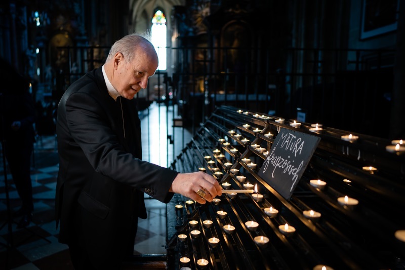 Matura: Himmlischer Beistand aus dem Stephansdom