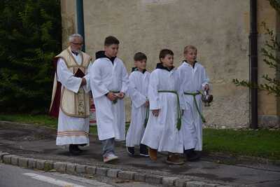 Feier in der Pfarrkirche Wenzersdorf